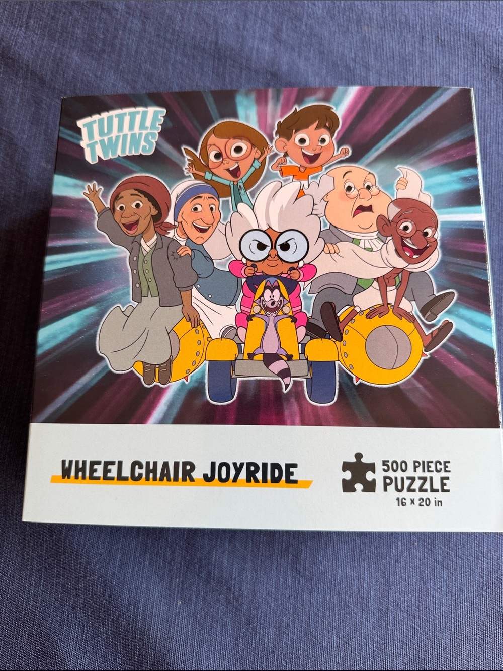 Wheelchair Joyride 500-Piece Puzzle - TUTTLE TWINS